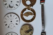 Lot of Watch Parts &amp; Movements - See Description for Condition
