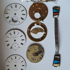 Lot of Watch Parts & Movements - See Description for Condition