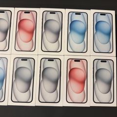 Iphone 15,128gb All Colours Brand New Sealed 1 Year Apple Warranty Free Screen Protector and phone Cover Receipt