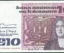 Ireland | 10 Pounds | 1979 | P.72a | CLC 921310 | aUNC