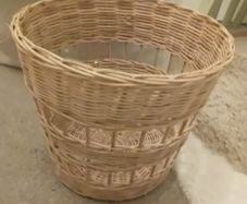 wicker type bin