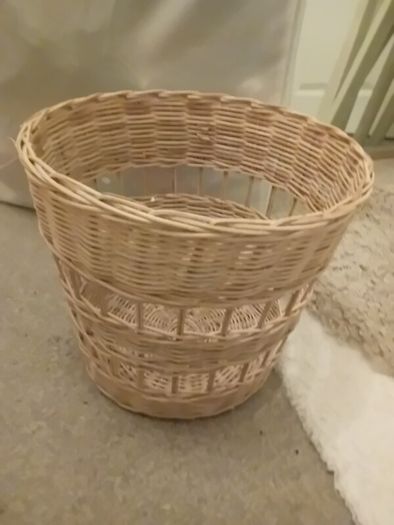wicker type bin