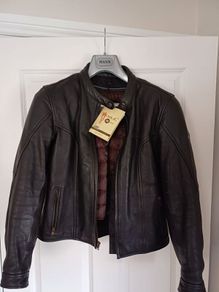 Soubirac ladies leather bike jacket