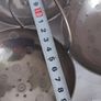 three section silver metaled dish Image 4
