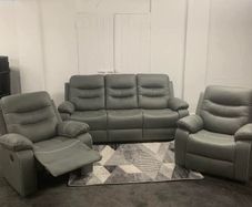 3+1+1 Meadow Micro Fabric Recliner Sofa