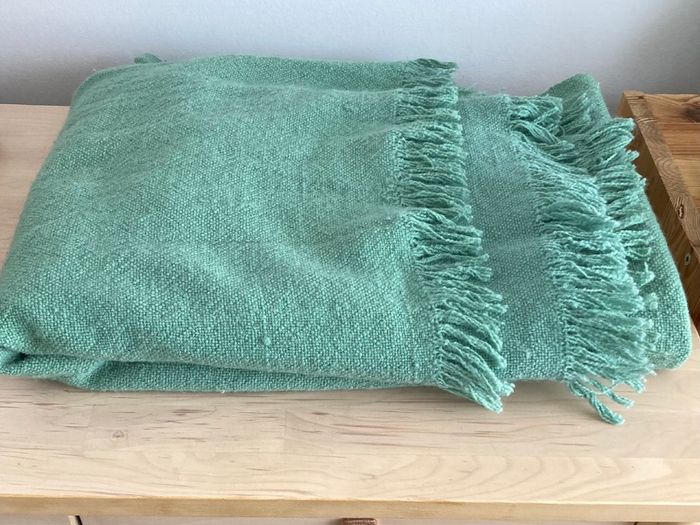 H&M Home 85% Wool 15% Cotton Large Blanket