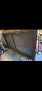 Steel security door