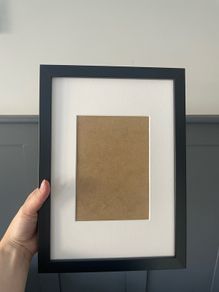 ikea black frames x8