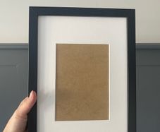 ikea black frames x8
