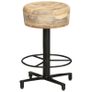 Bar Stools 2 pcs 52 cm Solid Mango Wood Image 8