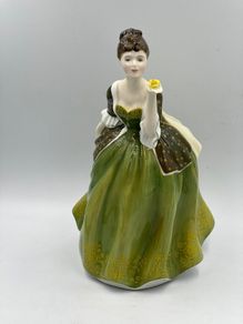 Royal Doulton Fleur HN 2368 Porcelain Lady Figurine