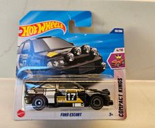 Ford Escort Rally Black Hot Wheels Hotwheels