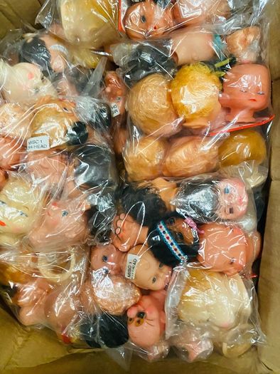 10 Packs Dolls Heads - Craft And Design Supplies - Larger Quantity Available!