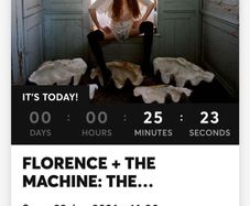Florence + the Machine Marlay Park ticket