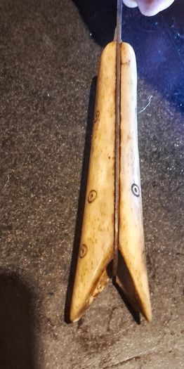 Bone handle Cretan knife