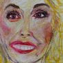 Original art Dolly Parton Portrait Image 4