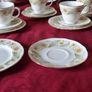20 Piece Duchess Greensleeves Pattern Bone China Gold Gilt Tea Set For 6 Person Setting Made in England Image 9