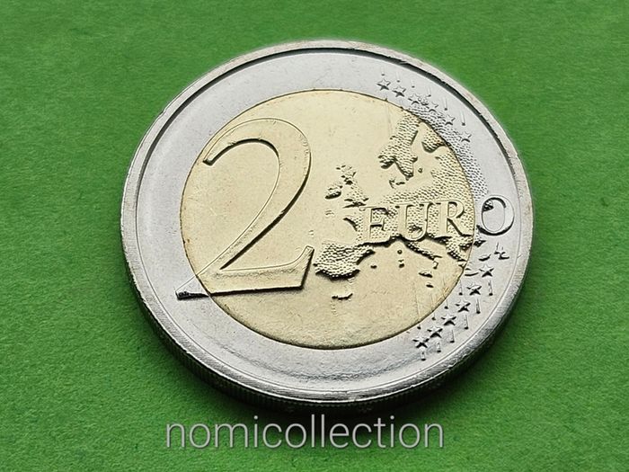 Malta 2015 year Uncirculated 2 Euro coin.