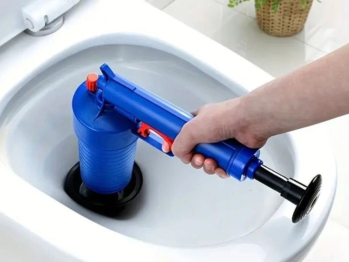 Unclog Your Toilet/Sink/Bathtub Instantly with this Air Pressure Drain Pump Pipe Dredge Tool!