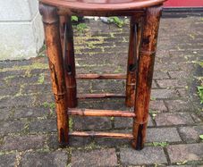 Vintage bamboo table