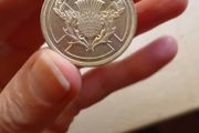 Commonwealth Games Scotland 2 pound coin 1986