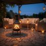 Cast Iron Chiminea Patio Heater Image 6