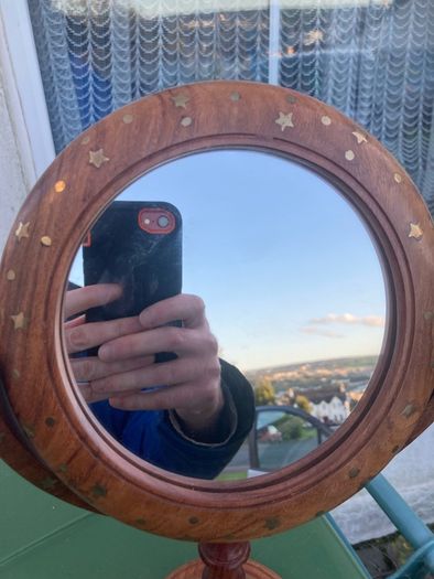 Indian table mirror free postage