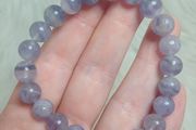 bracelet purple fluorite