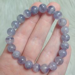 bracelet purple fluorite