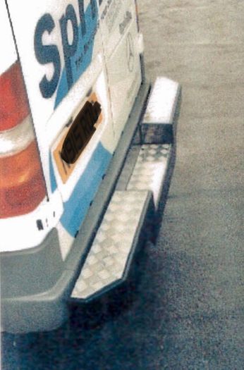 Sprinter Heavy duty rear bumper