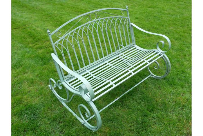 Alfie Rocking Bench Green-D9795