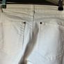 No2moro Juliet 3/4 Denim Jean - 25" Leg White Jeans Size 8 Image 2
