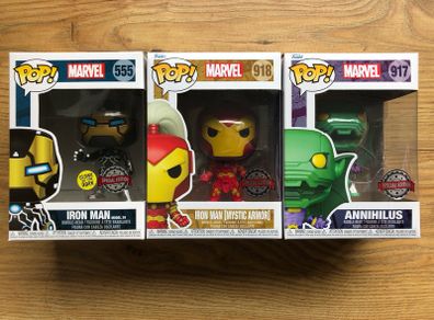 Funko Marvel: Iron Man Bundle (3 Pops)