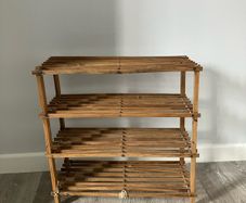 Wooden Shoe Rack