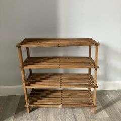 Wooden Shoe Rack