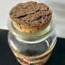 Early 20th Century Automotive Glass Jar. Image 4