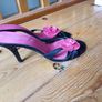 Size 5 Black and Pink Sandals Image 4