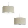 Large Drum Light Pendant Light 60 cm 2 Foot  Diameter Image 4