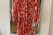 Onjenu Midi Dress with Pockets and belt