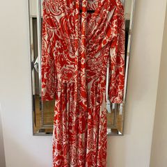 Onjenu Midi Dress with Pockets and belt