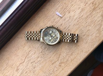 michael kors gold mens watch