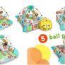 Baby sensory gym+ ball pit 5 in 1 - Bright Starts Image 4