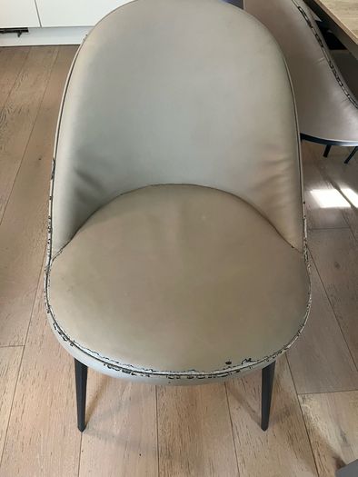 dining chairs - set of 6 (2 carvers and 4 dining chairs)
