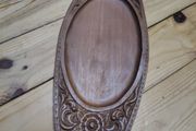 wooden hand crafted tray