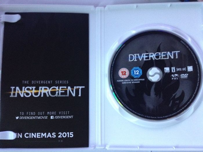 The Divergent Series 1+2 [Movie DVDx2]