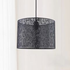 Black Leaf Metal Lamp Shade New