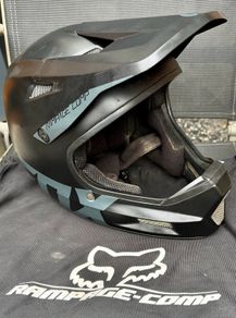 Fox Rampage Comp Mtb Helmet With Bag , Size Xl ,63-64cm