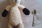 Handmade soft toy, bear