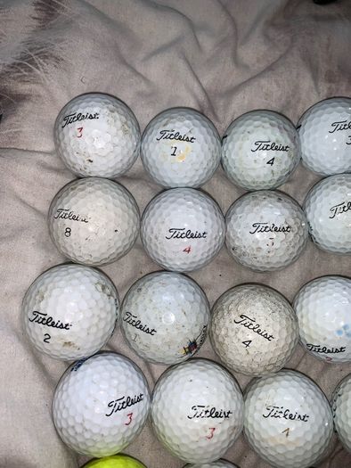 25 Mixed Tiltiest golf balls