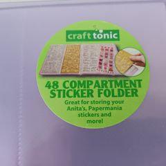 Craft Stickers - Storage Folder - New